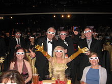 Guests of the 2011 fundraiser at Stage AE enjoy the 3D presentation 3D Event.JPG