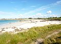 Plouguerneau : la plage de la Grève Blanche