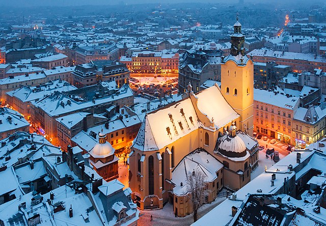 A "Cidade Velha" de Lviv