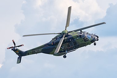 English: German Army (Heer) NHIndustries NH90 TTH (reg. 78+31, cn unknown) at ILA Berlin Air Show 2016.