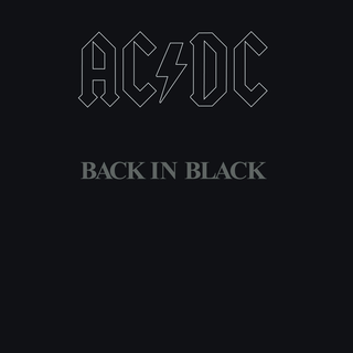 <i>Back in Black</i> 1980 studio album by AC/DC