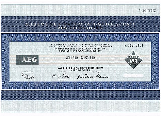 File Aeg Aktie 1968 Jpg Wikimedia Commons