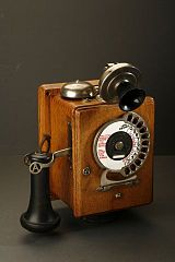 Image 2Automatic electric Rotary dial telephone