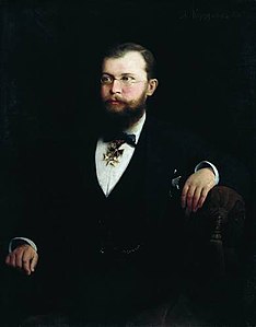 Delt va A- M- Sibiryakov (Портрет золотопромышленника и исследователя А. М. Сибирякова ~ abdi 1894)