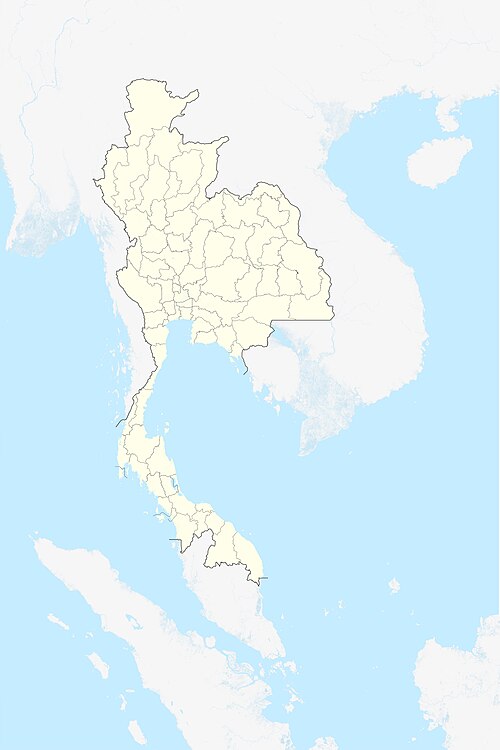 The territories and boundaries of Kingdom of Thailand in World War II.