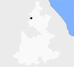 Ahuazotepec - Carte