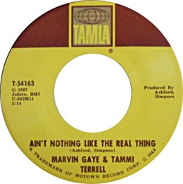 Ain't Nothing Like the Real Thing de Marvin Gaye și Tammi Terrell US vinyl.png