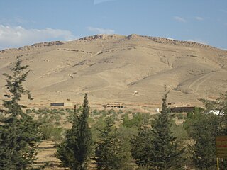 <span class="mw-page-title-main">Qalamoun Mountains</span> Mountains in Syria