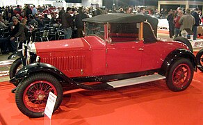 Drophead coupé Alfa Romeo 6C 1500 Normale de 1928