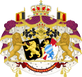 Alliance Coat of Arms of King Albert I and Queen Elisabeth.svg