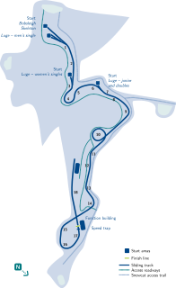 <span class="mw-page-title-main">Altenberg bobsleigh, luge, and skeleton track</span>