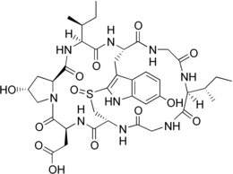 Amanullinic acid structure.png