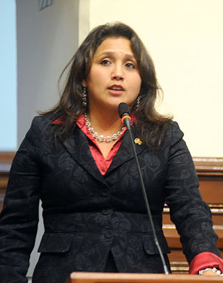 <span class="mw-page-title-main">Ana María Solórzano</span> Peruvian lawyer and politician