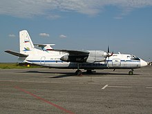 An Antonov An-24 of Katekavia similar to the accident aircraft Antonov An-24RV, Katekavia AN0899017.jpg