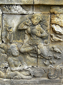 The Apsara of Borobudur.
