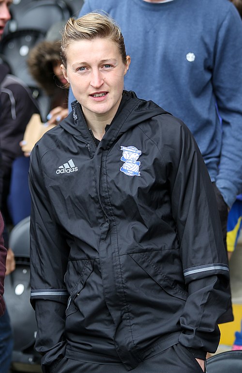 White with Birmingham City in 2017