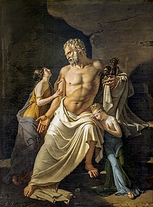 Aristide condamné à l'ostracisme (1806), musée des Augustins de Toulouse.