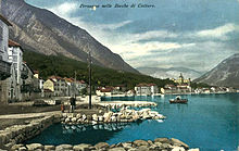 Scorcio di Cattaro nel 1912.