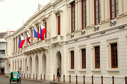 Ayuntamiento de Manila served as the City Hall during the Spanish Colonial Period.