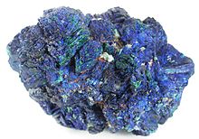 Azurite-malachite from Daye's Tongshankou Mine