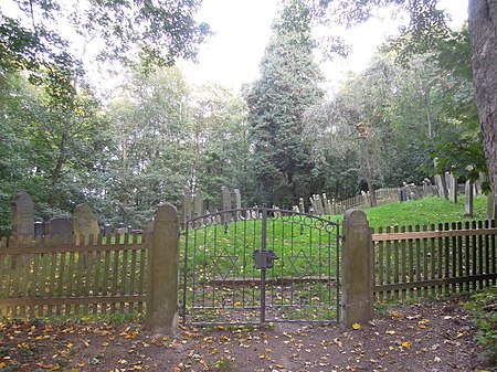 Bückeburg Eingangstor jüdischen Friedhof