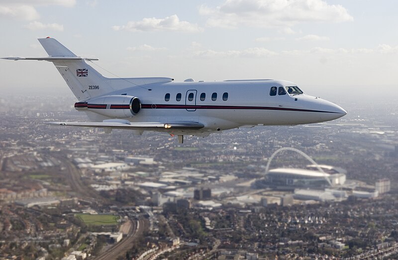 File:BAe125 aircraft from A Flight of 32 (The Royal) Squadron MOD 45147916.jpg