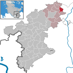 Badendorf - Mapa