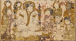 Обявяването на Ас-Сафах за халиф, миниатюра от XIV век