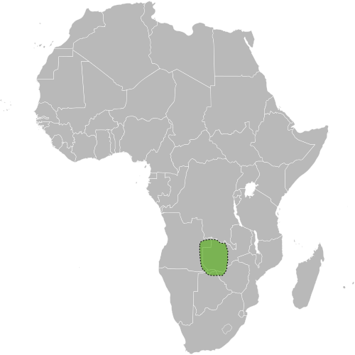 Location of Barotseland