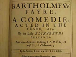 <i>Bartholomew Fair</i> (play) Play