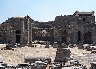 Basilica at Bosra, Syria. - 5468556518.jpg
