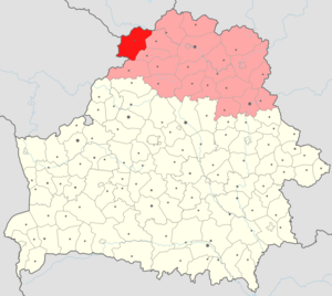 Браславский район на карте