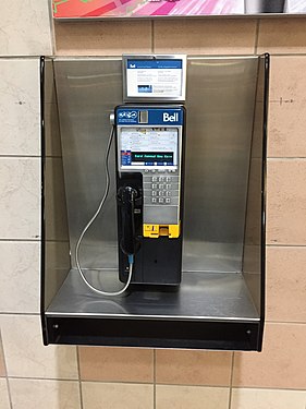 Bell Canada payphone