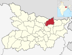Vị trí của Huyện Supaul