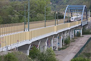 Geratal bridge in Bischleben