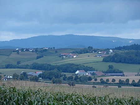 Blick Großlintach nach Hartberg