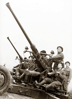 Miniatura 40 mm armata przeciwlotnicza Bofors