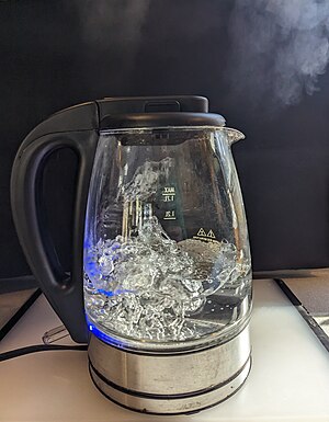 Boiling water creating steam in an electric kettle Boilingkettle.jpg