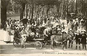 La voiture à âne.