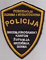 Politie embleem van de Centraal-Bosnische Canton