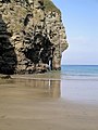 Bossiney Haven beach ^ natural arch - geograph.org.uk - 2675671.jpg
