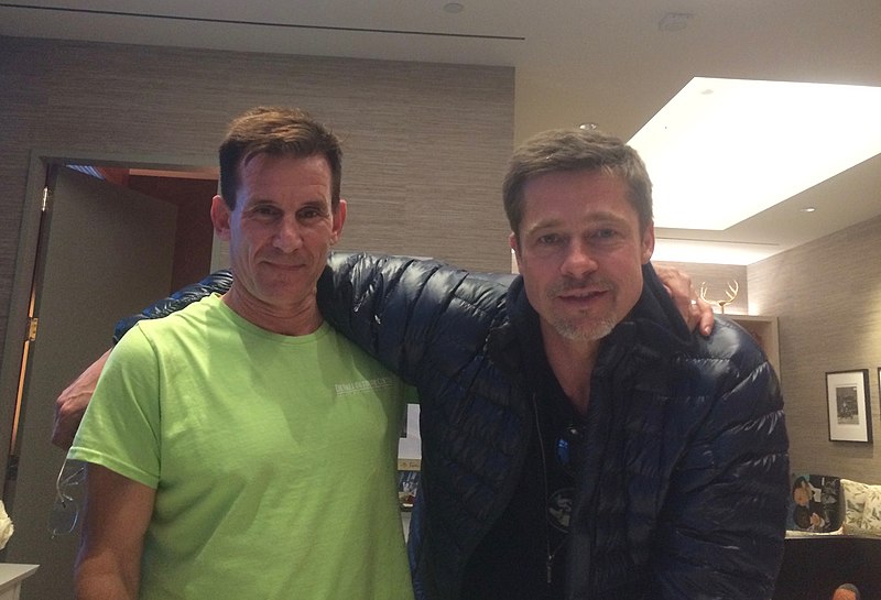 File:Brad Pitt with Andrew Lauer.jpg