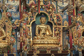 Namdroling寺内佛像
