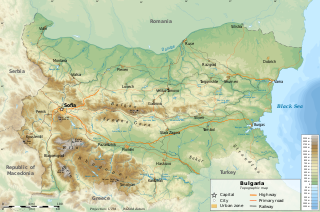 <span class="mw-page-title-main">Geography of Bulgaria</span> Information about the geographical make-up of Bulgaria, including topology
