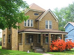 La CW Ransbottom House, un site historique sur Washington Street