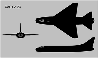 <span class="mw-page-title-main">CAC CA-23</span> Cancelled Australian fighter aircraft