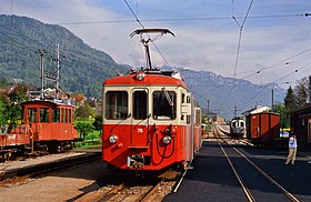 illustration de Compagnie des chemins de fer électriques veveysans