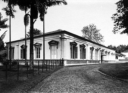 Museum and lab of the Buitenzorg Plantentuin