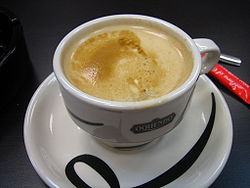 Café con leche from Asturias, Spain