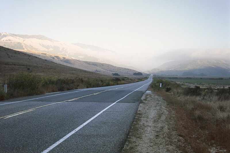 File:California State Route 1 - Monterey County, California, USA - August 1995.jpg